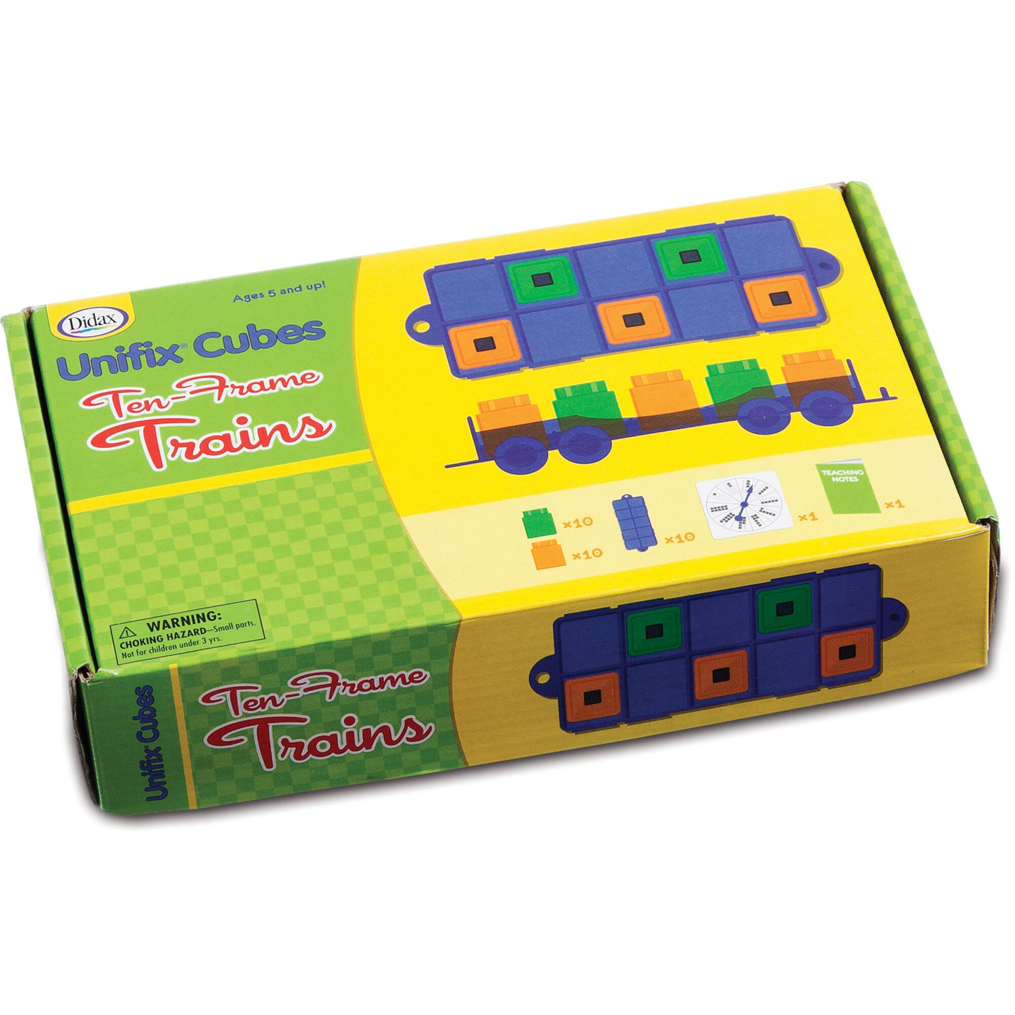 Unifix® Cubs Ten-Frame Trains Activity Set
